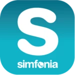 simfonia android application logo